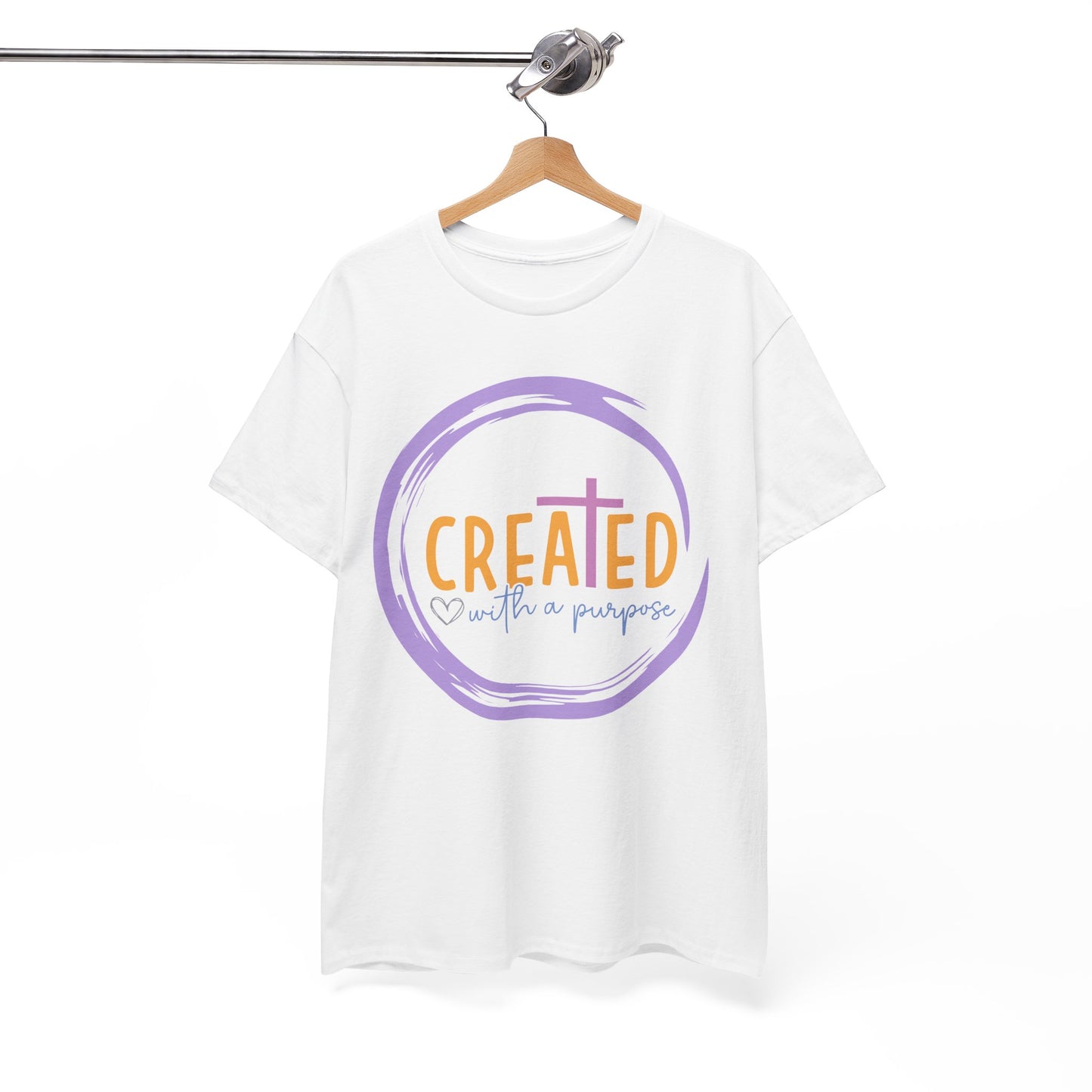 VS Unisex Heavy Cotton Fit: Purposeful Logo T-Shirt!