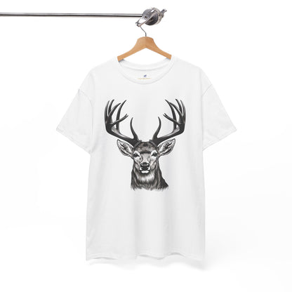 VS Buck photo Unisex Heavy Cotton Tee - Nature Lover Gift