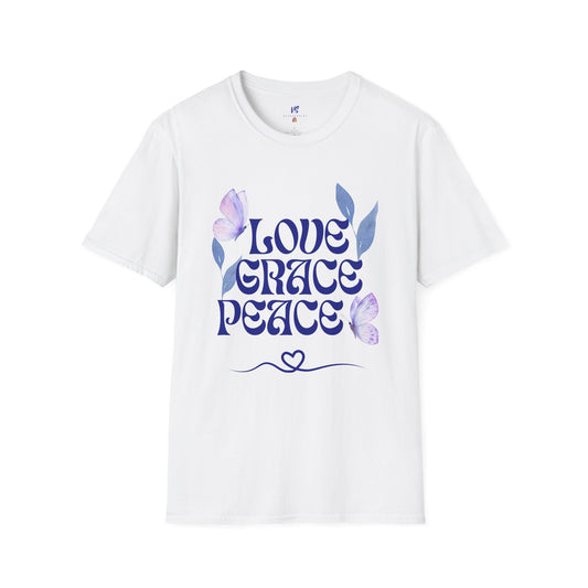 VS Unisex T-Shirt: Love, Grace, Peace!