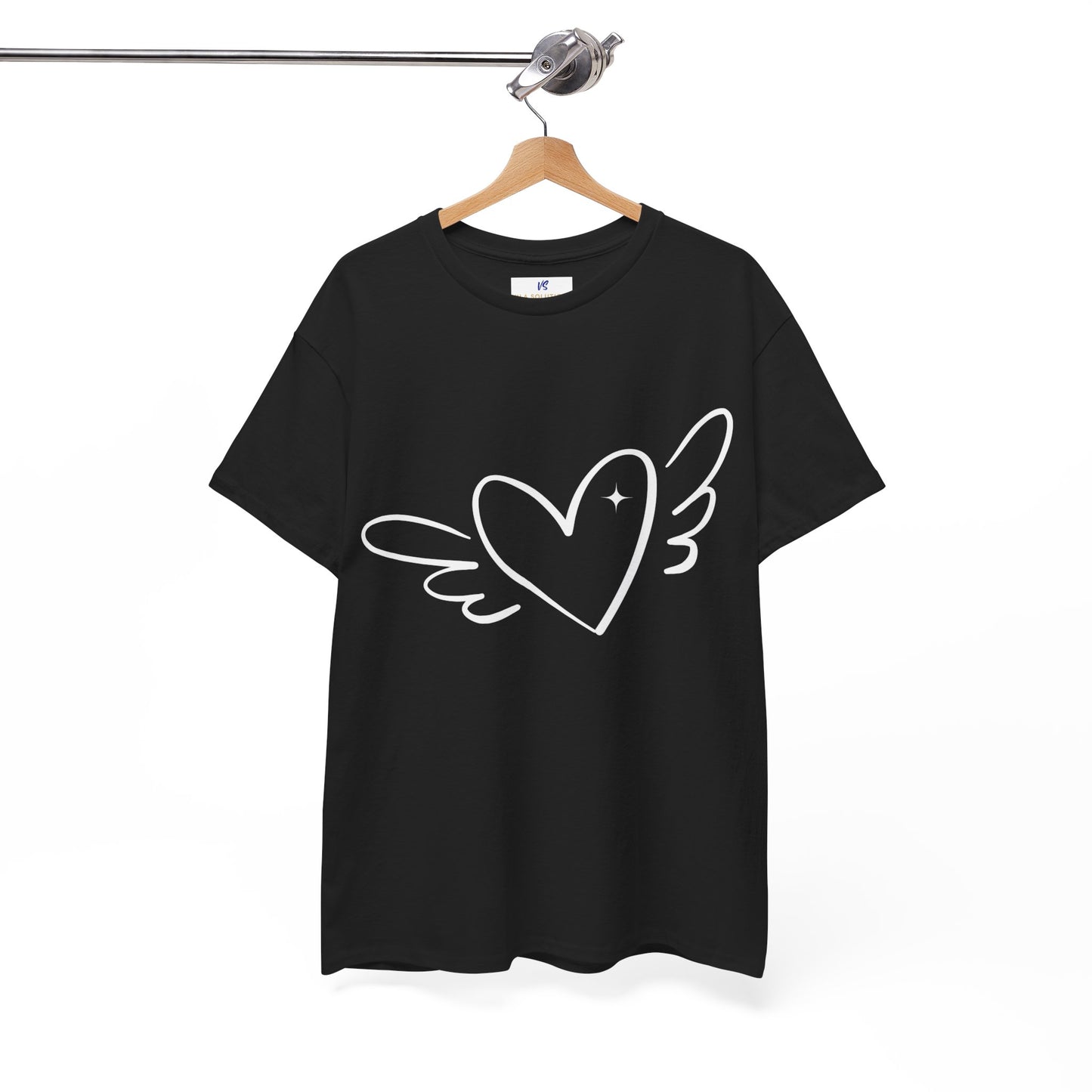 VS Unisex T-Shirt Heavy Cotton: Romantic Gift, Couples Matching Top!