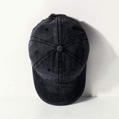 Unisex Fashion Baseball Hat – Washed Look with Curved Brim