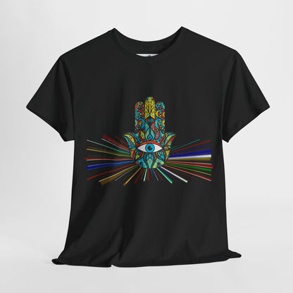 VS Unisex T-Shirt Heavy Cotton: Color Third Eye, Spiritual Graphic.