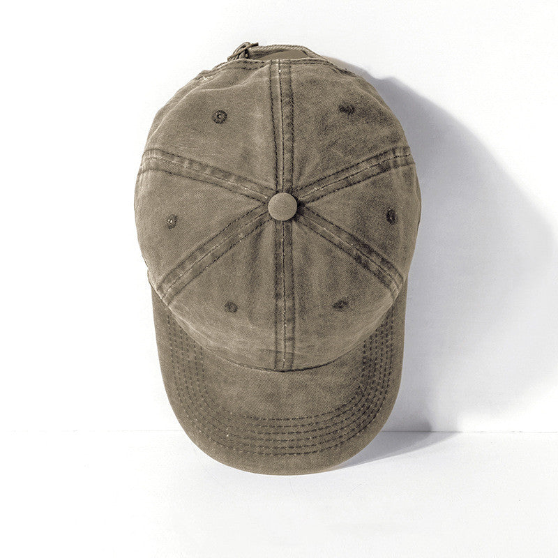 Unisex Fashion Baseball Hat – Washed Look with Curved Brim